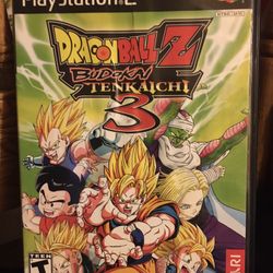 Dragon Ball Z Tenkaichi 3.  Ps2