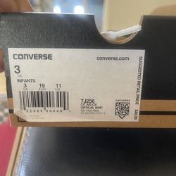Baby Converse Size 3