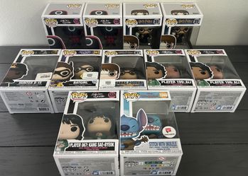 Funko Pop Mix Between Harry Potter, Squid Games, And More (Read Description)
