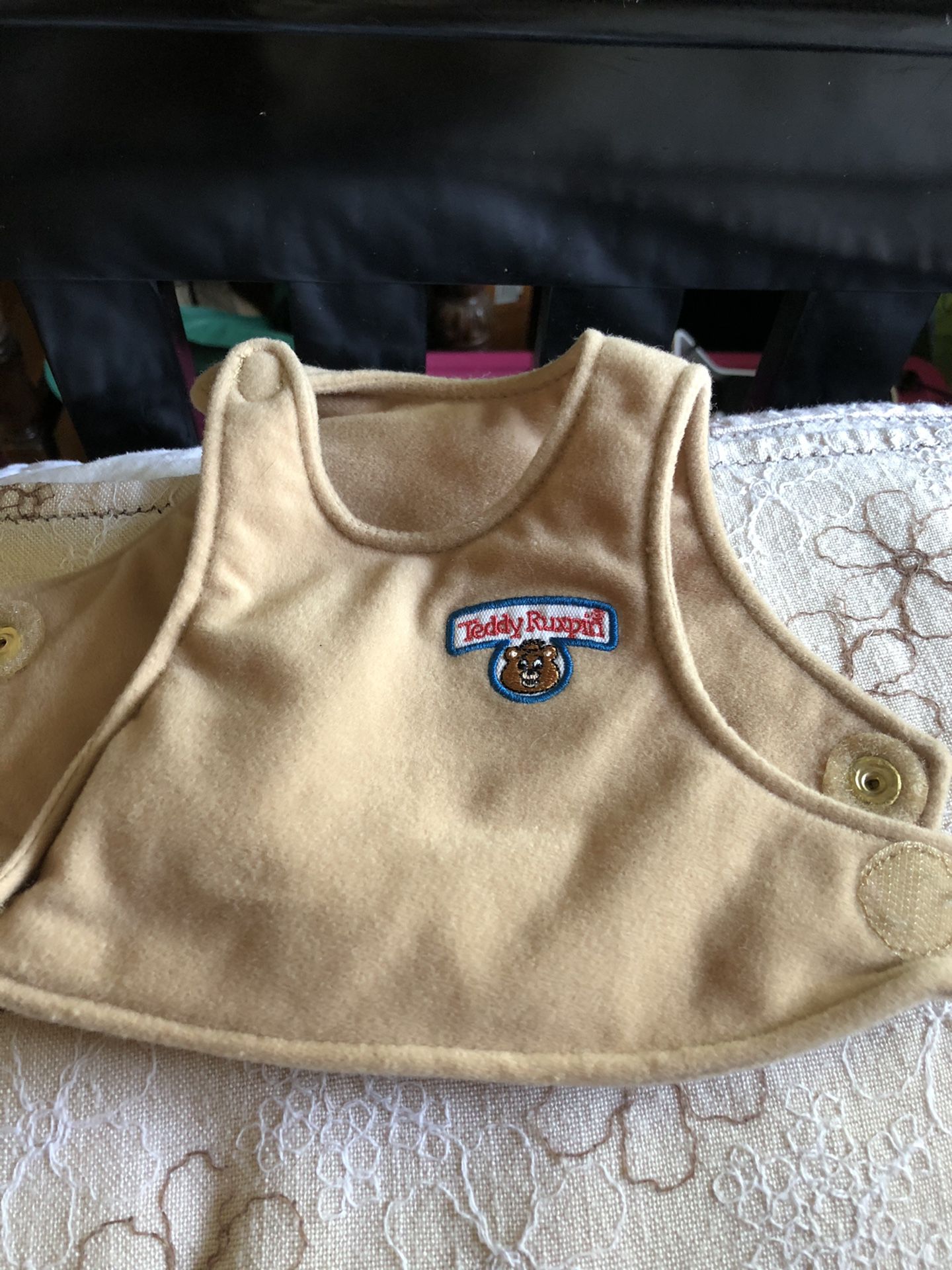 Vintage Teddy Ruxpin vest