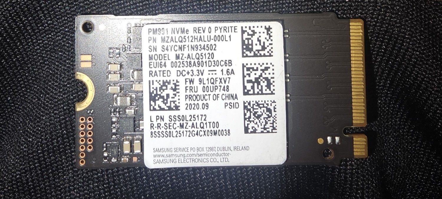Samsung 512GB SSD