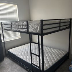 Full Over Full Bunkbed w Beds 