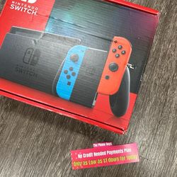 Nintendo Switch V2 Gaming Console- Pay $1 today and pay the rest later -