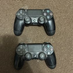 Old ps4 controllers black