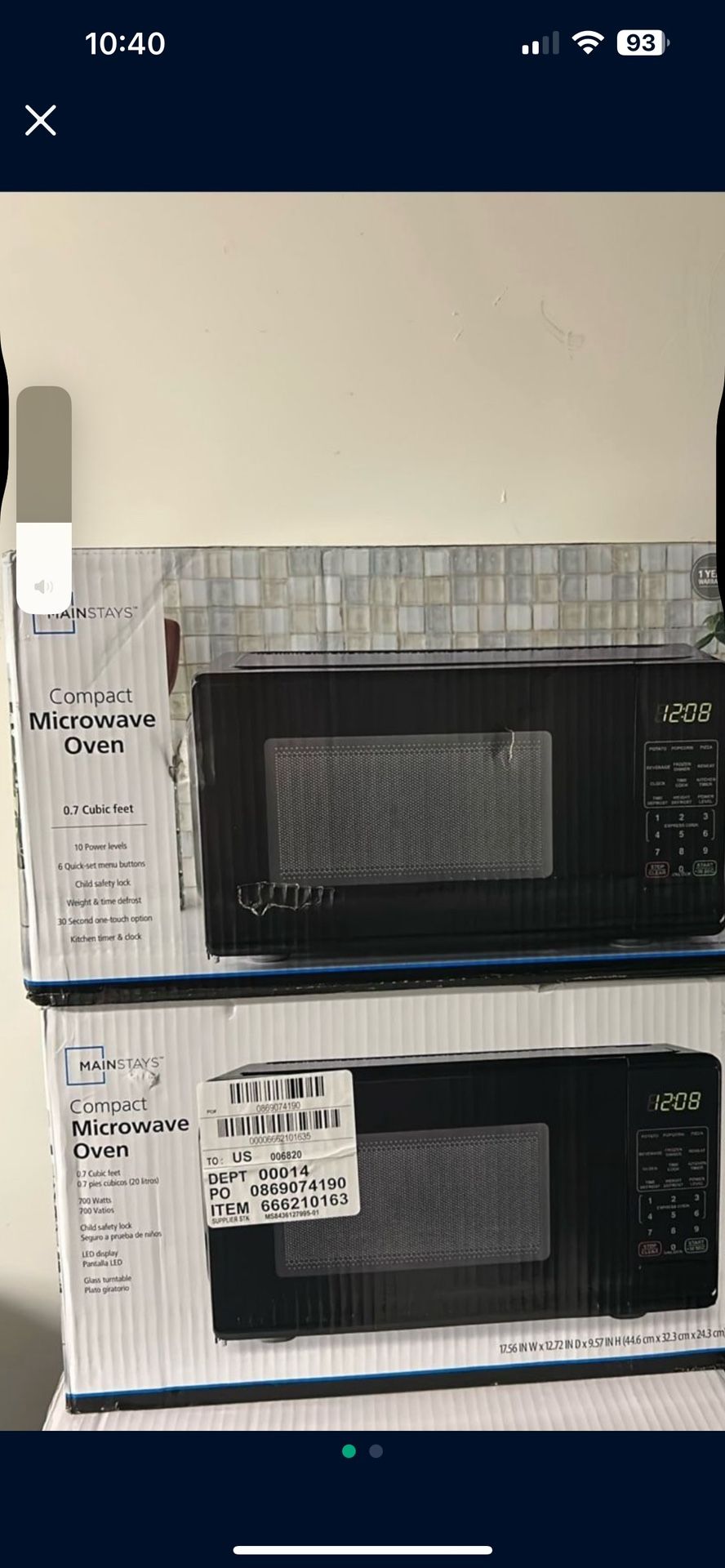 New Microwave