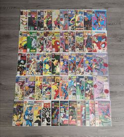 SPIDER-MAN COMIC LOT OF 50 MULTIPLE TITLES (MARVEL COMICS 90'S) HIGH/MID GRADE