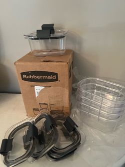 New Rubbermaid Containers