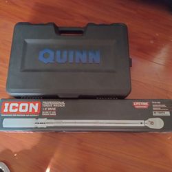 Quinn Sockets Impact Set And Icon Torque Wrench 