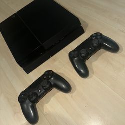 Used PS4 With Two Controllers