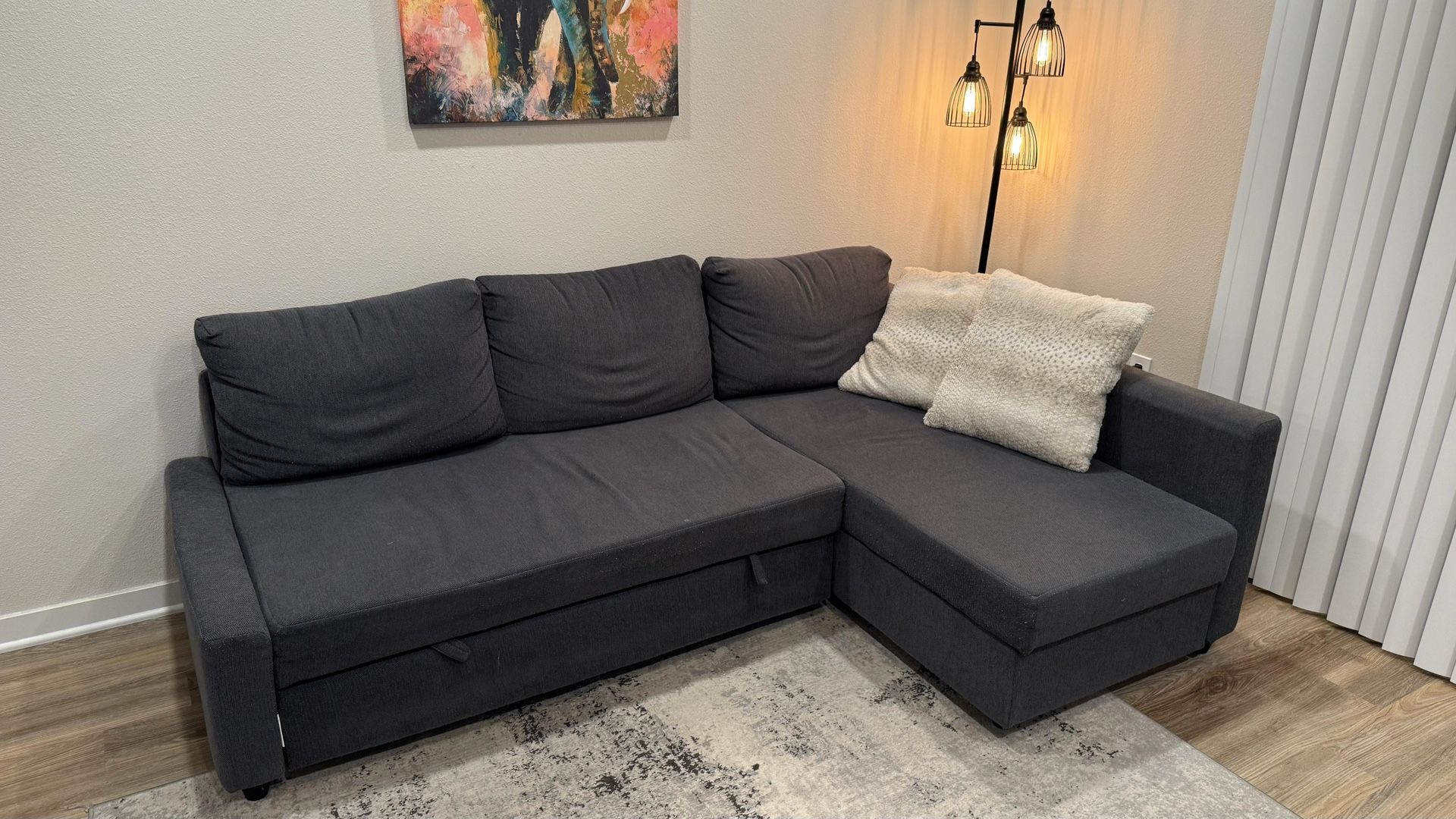 Sleeper sectional sofa