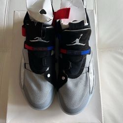 Nike Air Jordan XXXIII 33 All Star Metallic Silver AQ8830-005 Sz 12 With Box