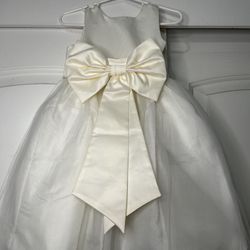 Ivory Flower Girl Dress 