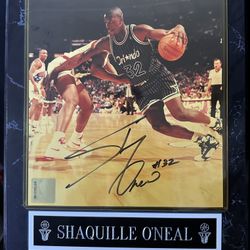 Shaquille o’neal Autograph