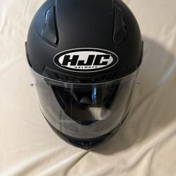 HJC Full Face Motorcycle Helmet — XL —Matte Black