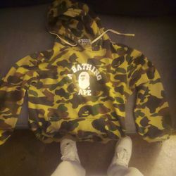 A Bqthing Ape Hoodie