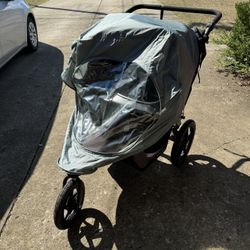 Bob Double Seater Stroller Rain Cover