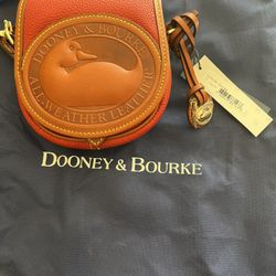 Dooney & Bourke Leather Q150C RD Duck Bag $145 