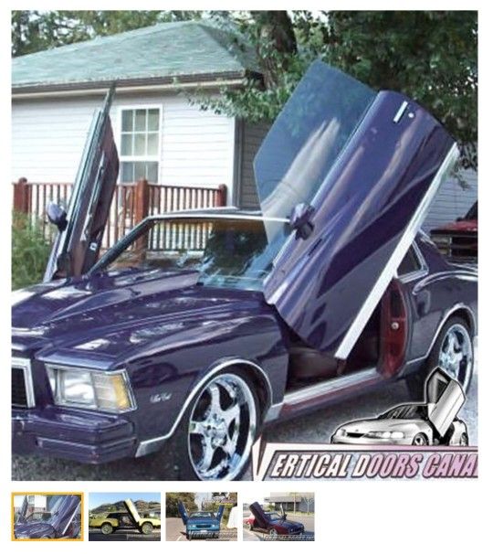 Monte Carlo 79-88 Lambo Door Kit by Vertical Doors