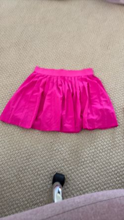 Pink athletic skirt kids size 12/14