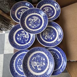 Vintage Blue/White plates