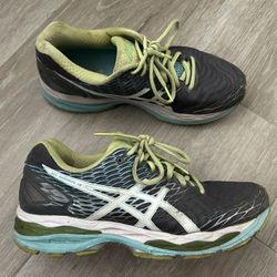 Asics Gel Nimbus 18 Sneakers Running Shoes T650N Used Size 10