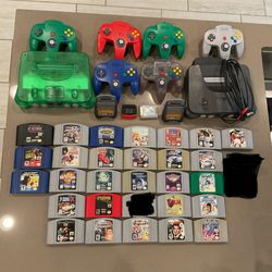 Nintendo 64 n64 systems games