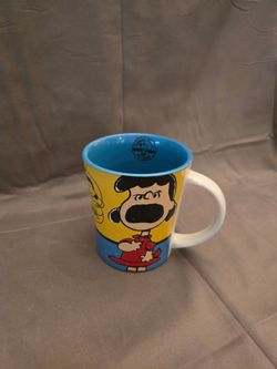 This is a Gibson Overseas Peanuts "Lucy" character mug. Evolution Of Lucy