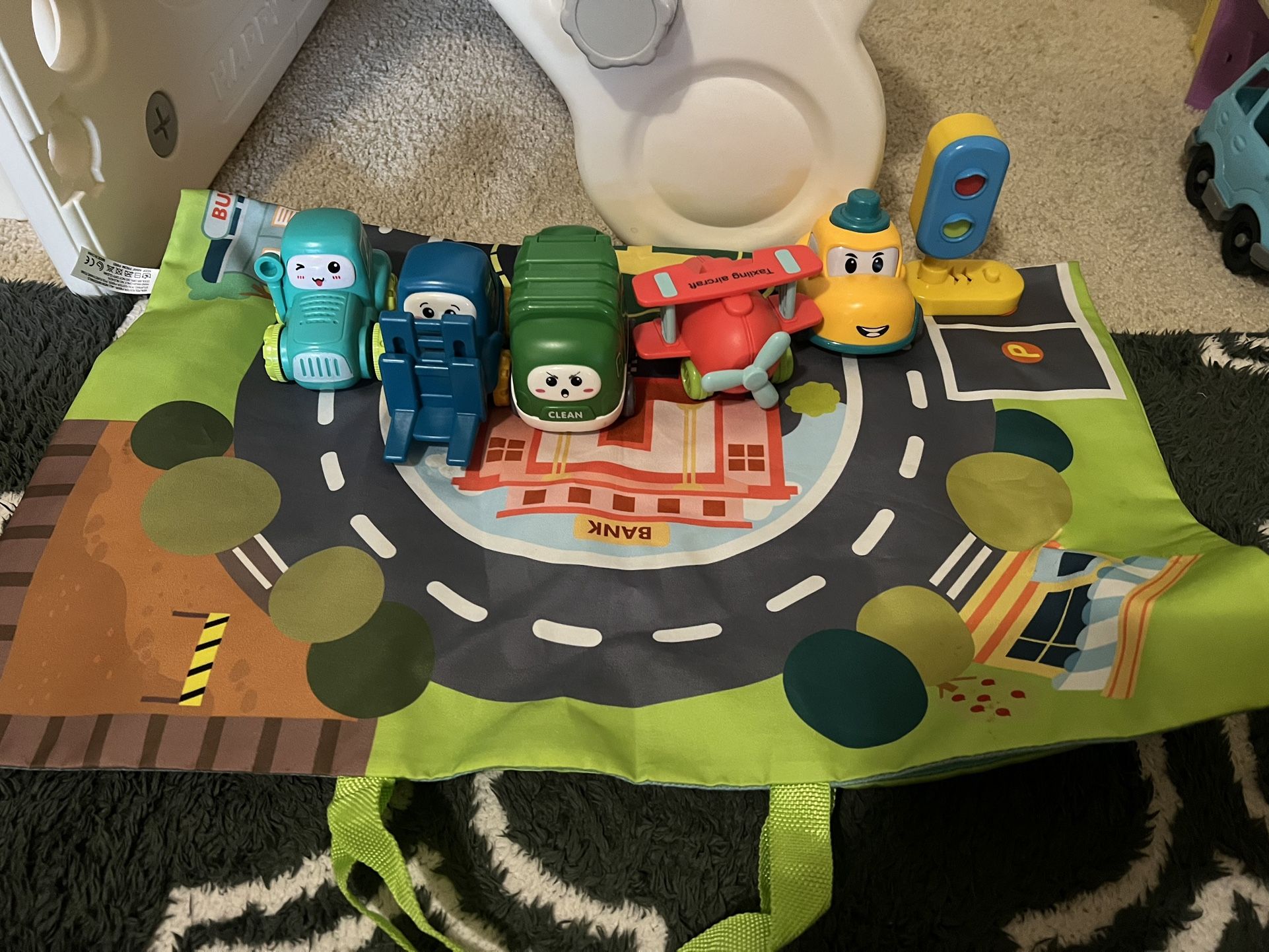 Travel Mat With Cars