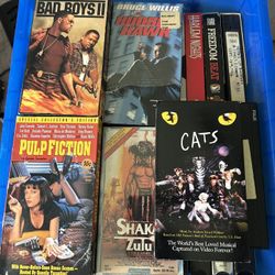 DVD Movies &VCR cassette