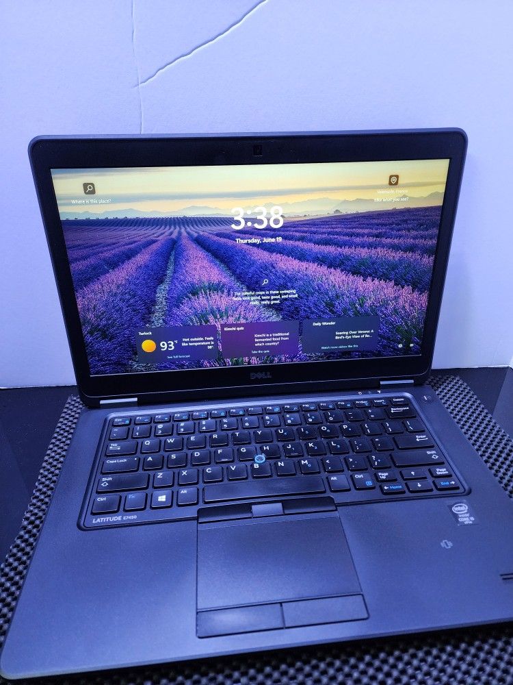 DELL LATITUDE E7450 WINDOWS 11 PRO
INTEL CORE i5 CORE
8GB RAM
256GB SSD