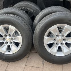 Chevy Silverado 2025 Wheels And Tires General Grabber 255/70/17