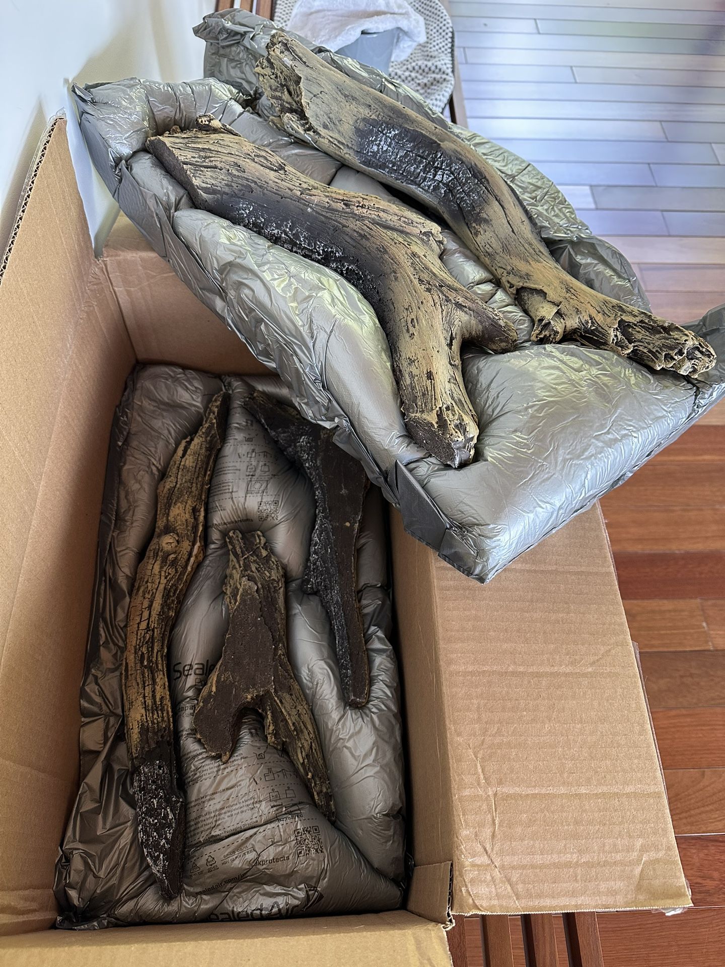 Flare Fireplace Large 5 Piece Driftwood Set