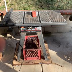 Craftsman 9 Inch Direct, Drive Tablesaw