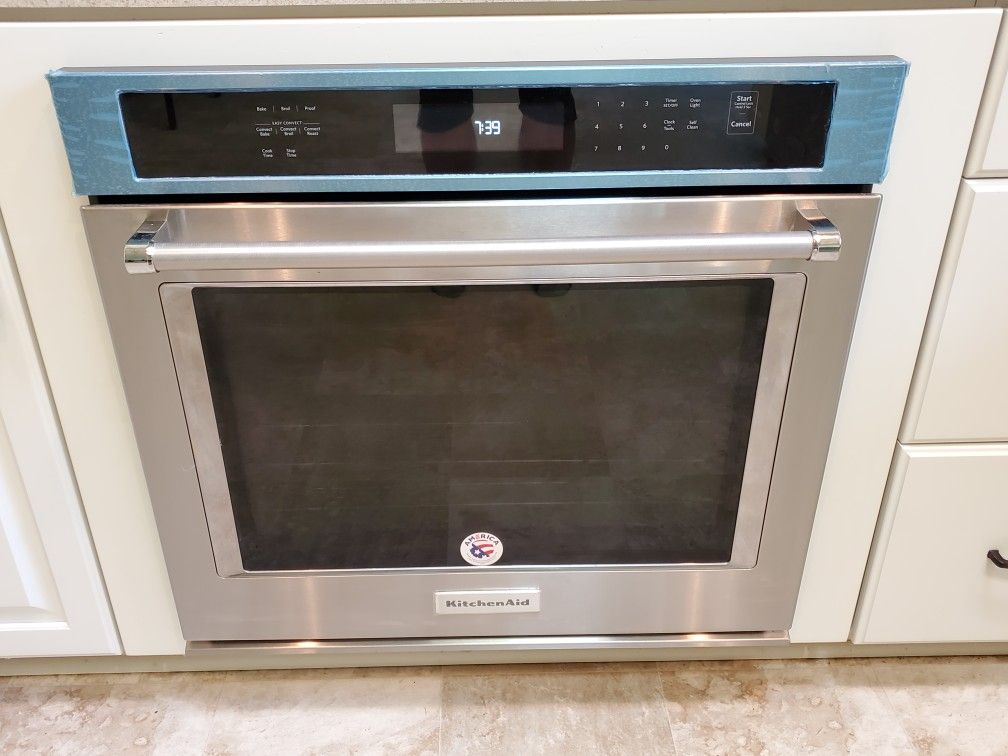 Kitchen Aid 30" Single Wall Oven with Even-Heat True Convection