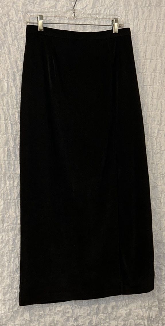 Tribal Stretch-Extensible: Black Maxi Skirt, Size: 6