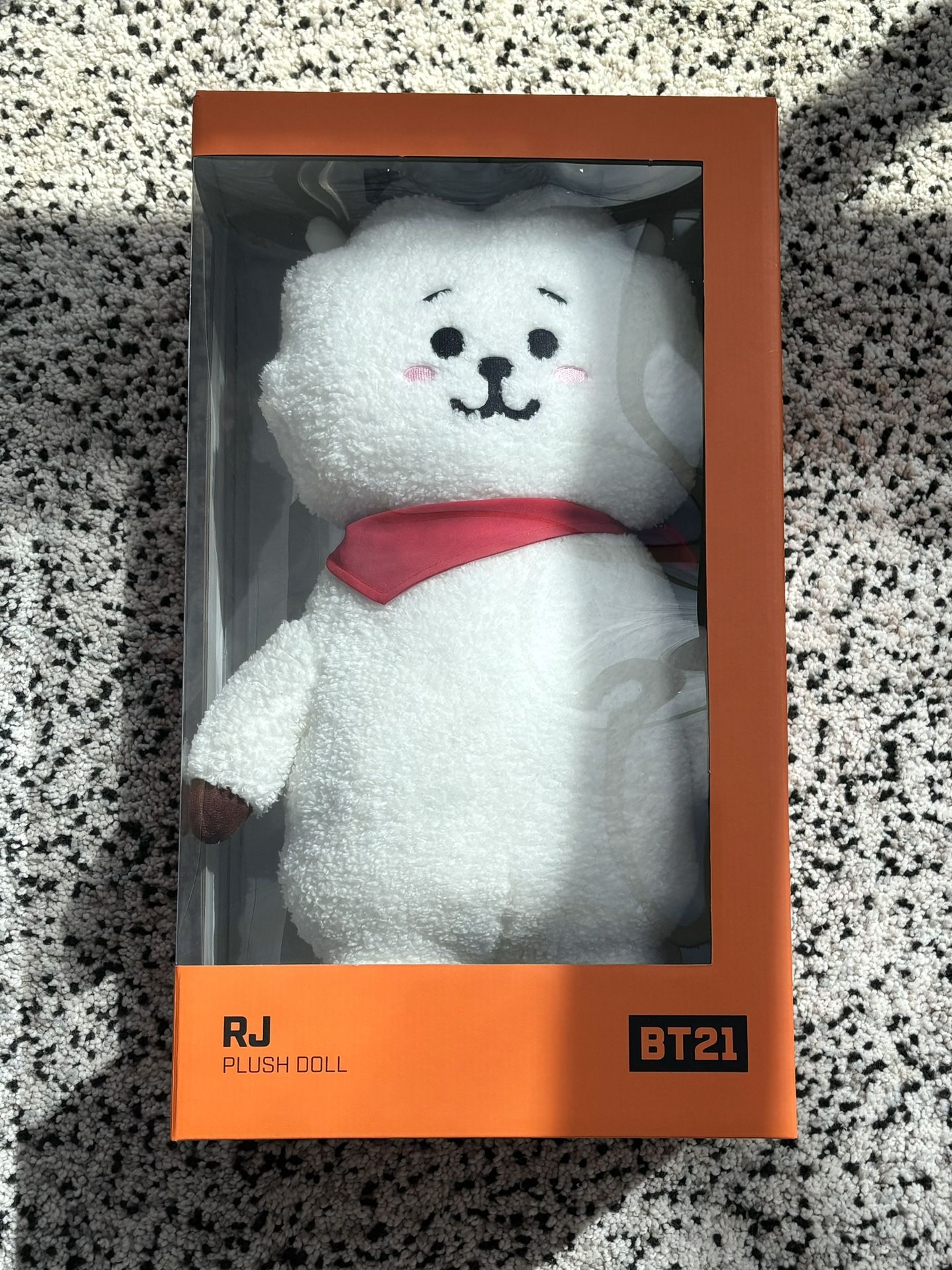 BT21 Official Jumbo standing RJ Doll - Rare
