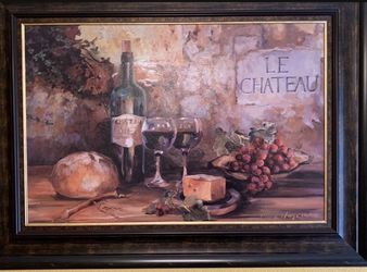 46 X 34 Framed Painting