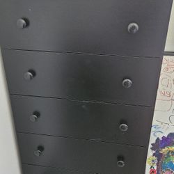 Black And White Dresser 