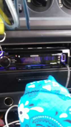Kenwood cd player/receiver