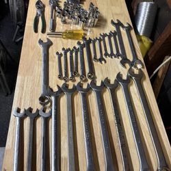 Vintage Proto, S-K, Indestro Super, Matco Tool Box - All SAE Sizes 