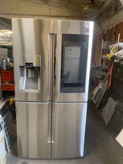 Fridge Samsung good condition 4 door 90 days warranty Refry Samsung buenas Condiciones 4 puertas 90 dias de Garantia