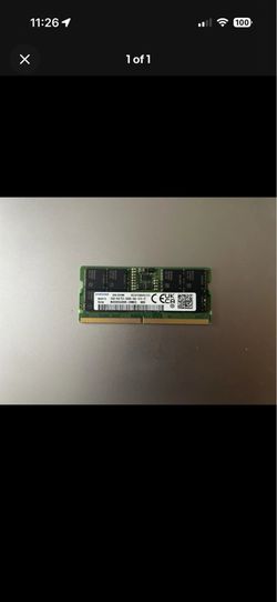 Samsung 16GB DDR5 SODIMM 1Rx8 PC5-5600B-SA0-1010-XT Single SODIMM