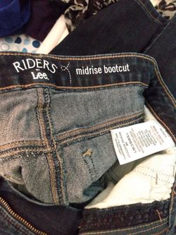 Rider's Lee Bootcut Size 8m
