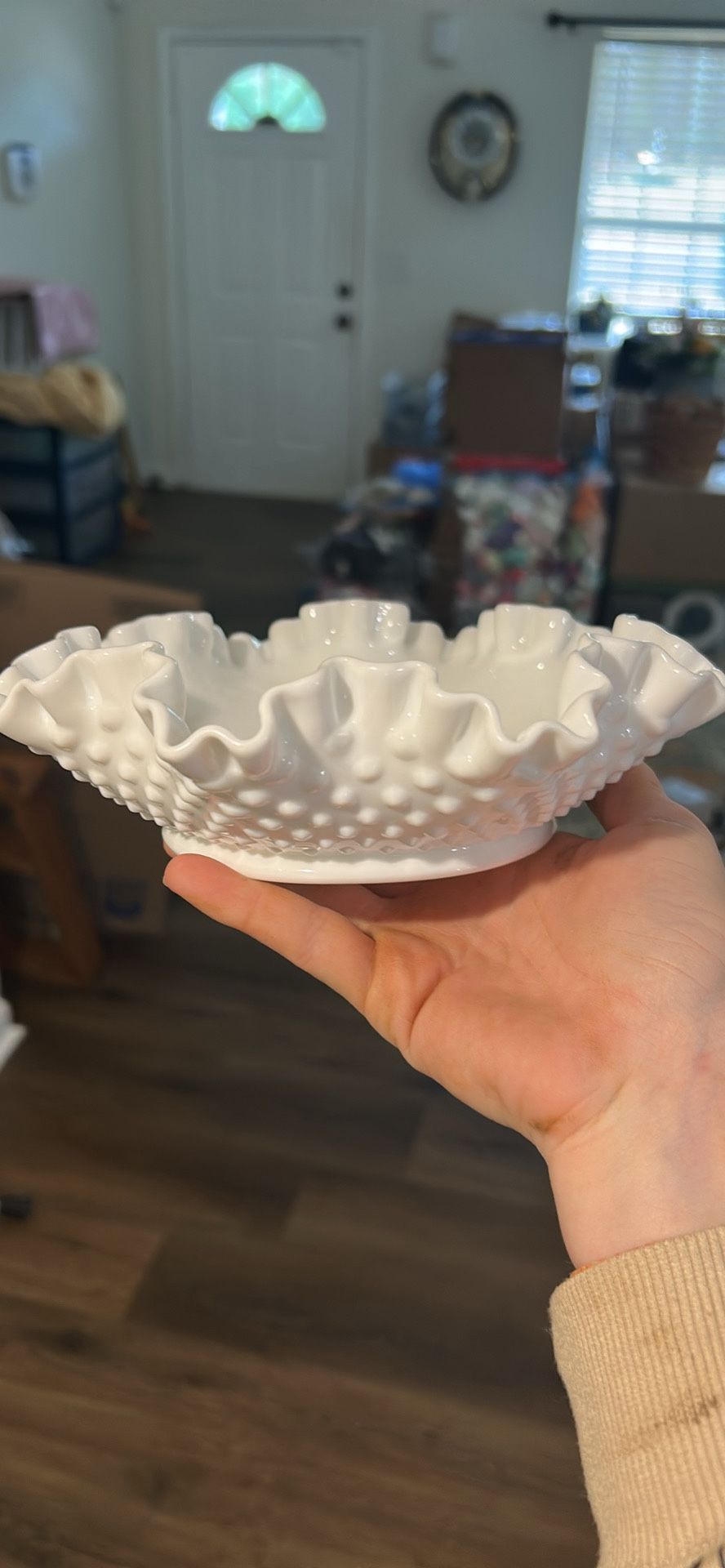 Fenton Milk Glass