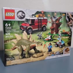 LEGO Jurassic World 76965 Chaos Theory Dinosaur Missions Stegosaurus Discovery