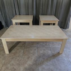Coffee Table And End Table 