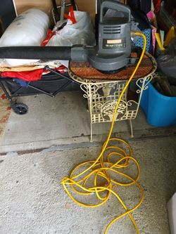 Craftsmanship electric leaf blower/vacum