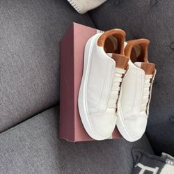 BrunoMagli White Tennis Shoes
