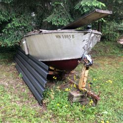 Wood boat