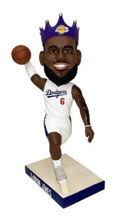 LeBron James Dodgers SGA Bobblehead